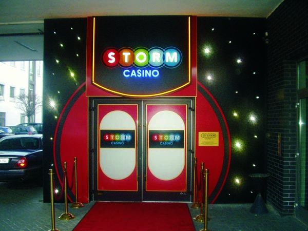 Eingangsportal Casino STORM - Produkt der MaTec GmbH